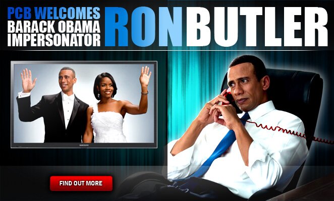 Barack Obama Impersonator Ron Butler